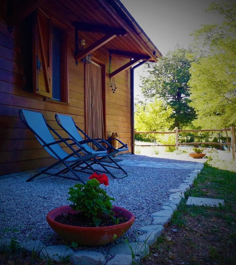 Chalet Vacanze Il Daino Leonessa Exterior foto
